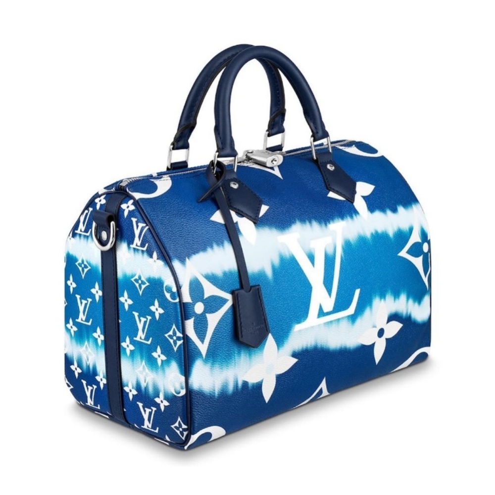 Louis Vuitton Blue LV Escale Speedy Bandoulière 30